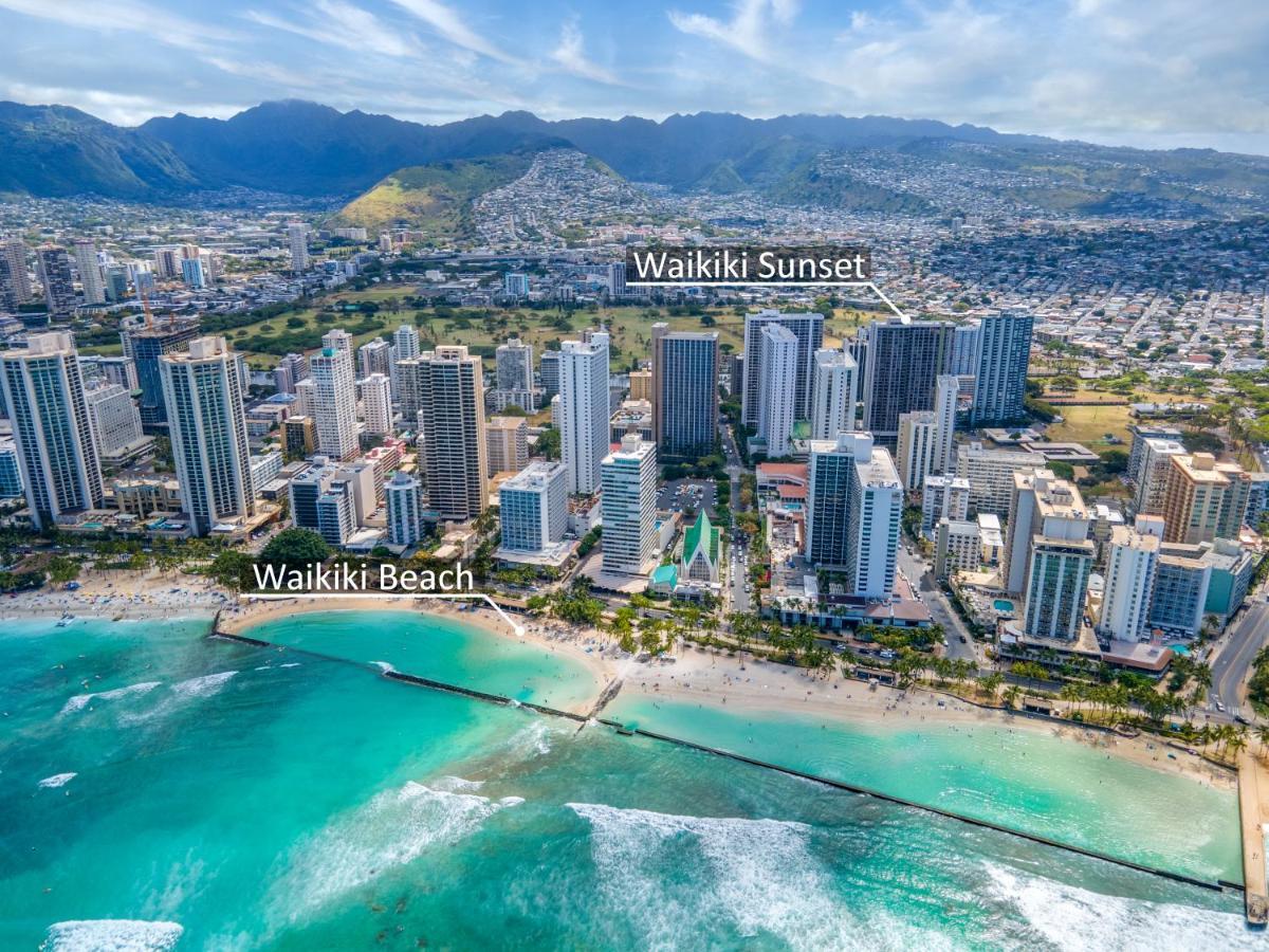 Mountain Views & Steps To Beach - Free Parking! Honolulu Luaran gambar